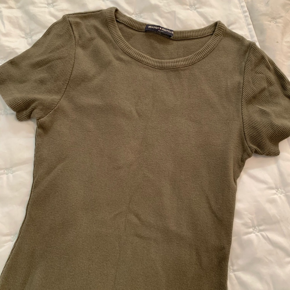 green t-shirt dress